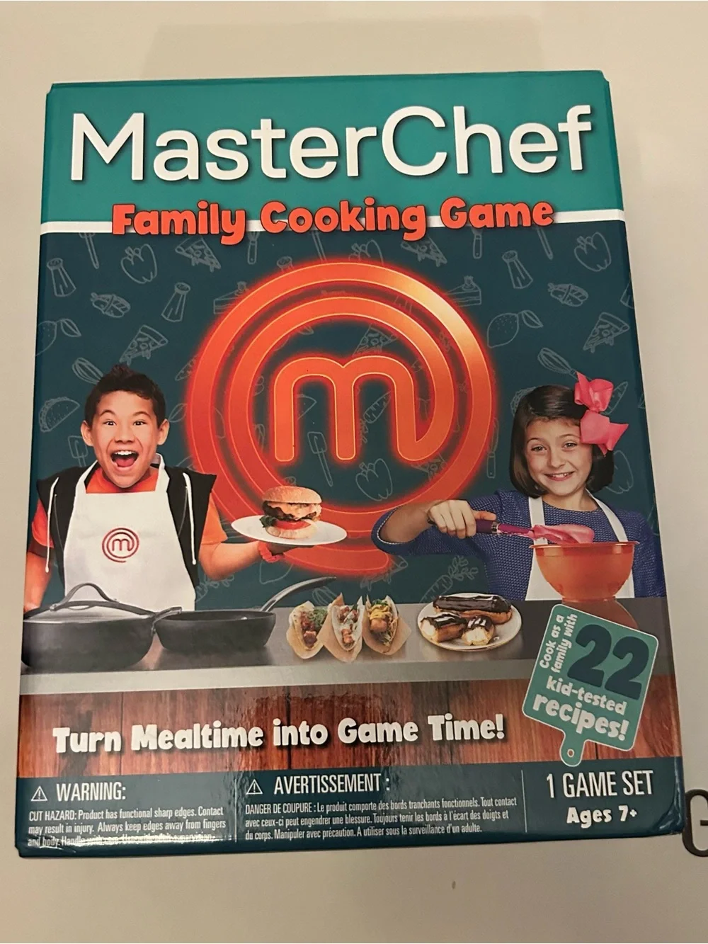 MasterChef Family Cooking Game. Turn Mealtime into Game Time! Ages 7+